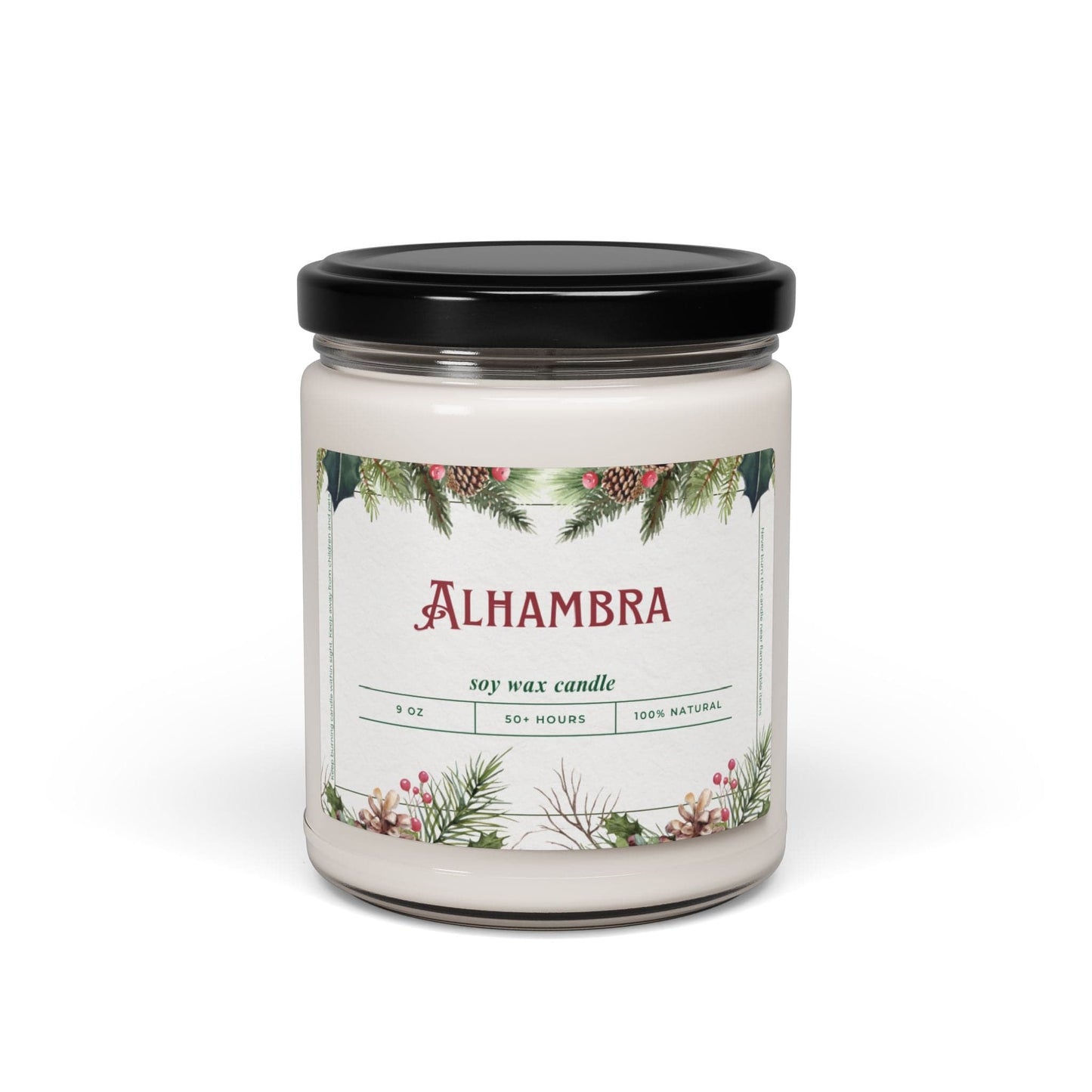 Take the 2nd Exit Florida Villages of Alhambra Christmas Candle 9oz. Soy wax