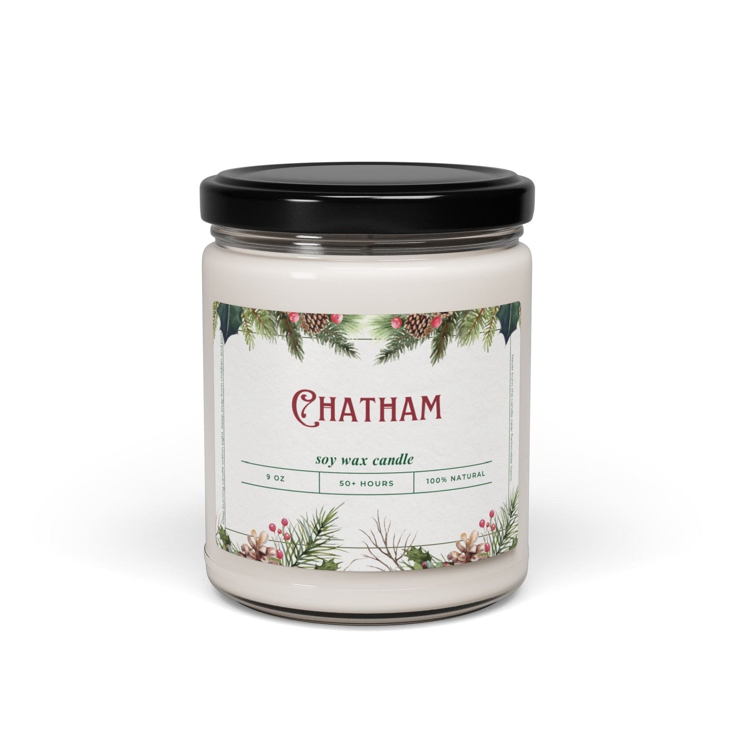 Take the 2nd Exit Florida Villages of Chatham Christmas Candle 9oz. Soy wax