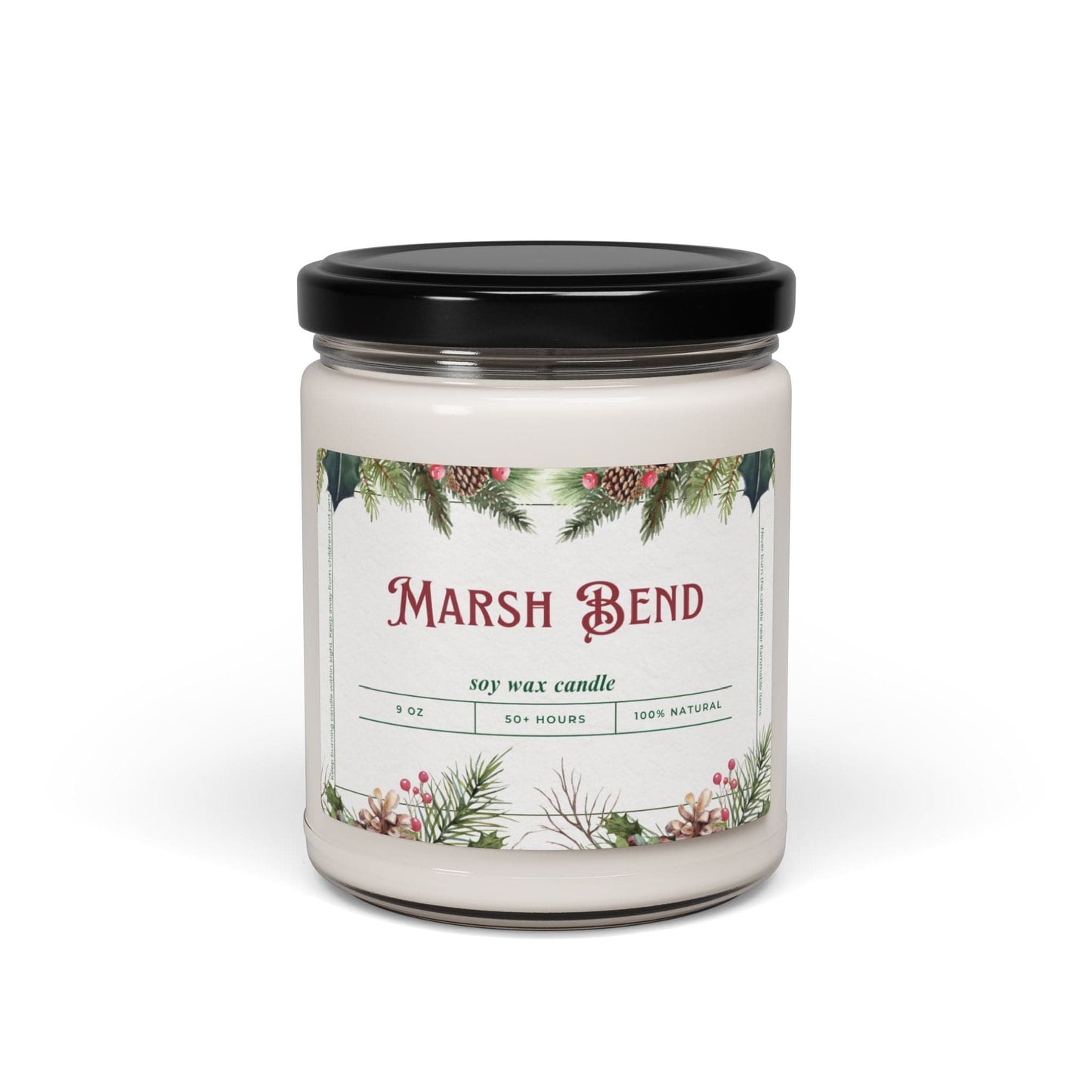 Take the 2nd Exit Florida Villages of Marsh Bend Christmas Candle 9oz. Soy wax