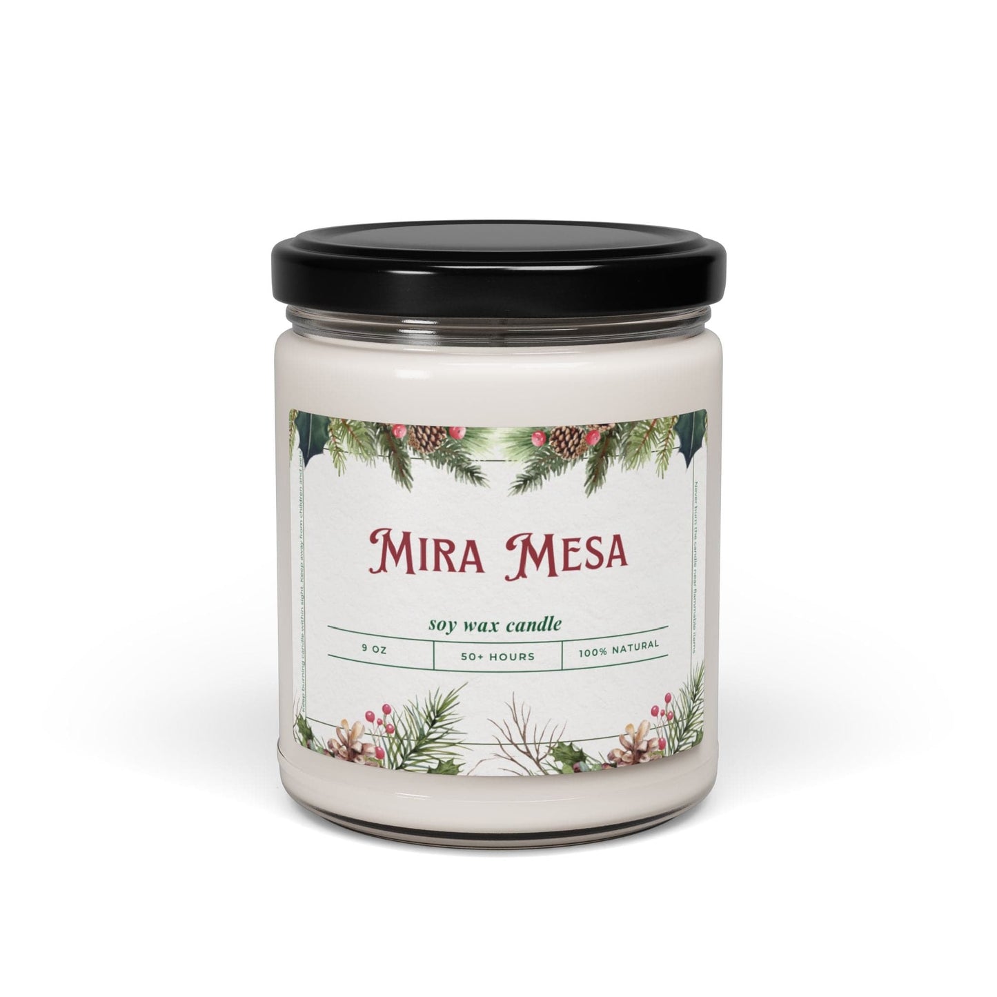 Take the 2nd Exit Florida Villages of Mira Mesa Christmas Candle 9oz. Soy wax