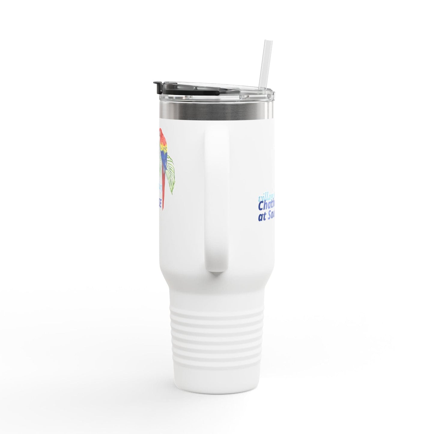 Take the 2nd Exit Florida Villages of Parrot Design Insulated Travel Mug 40oz - Chatham at Souilliere