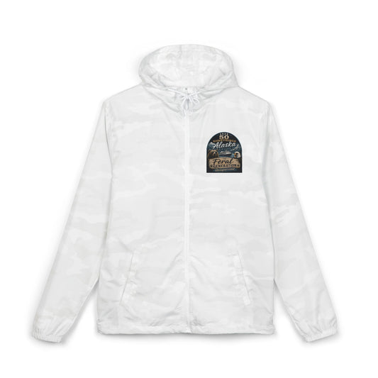 Printify Florida Villages of  Adventure Patch Windbreaker Jacket — 50 Somethings Feral Generation