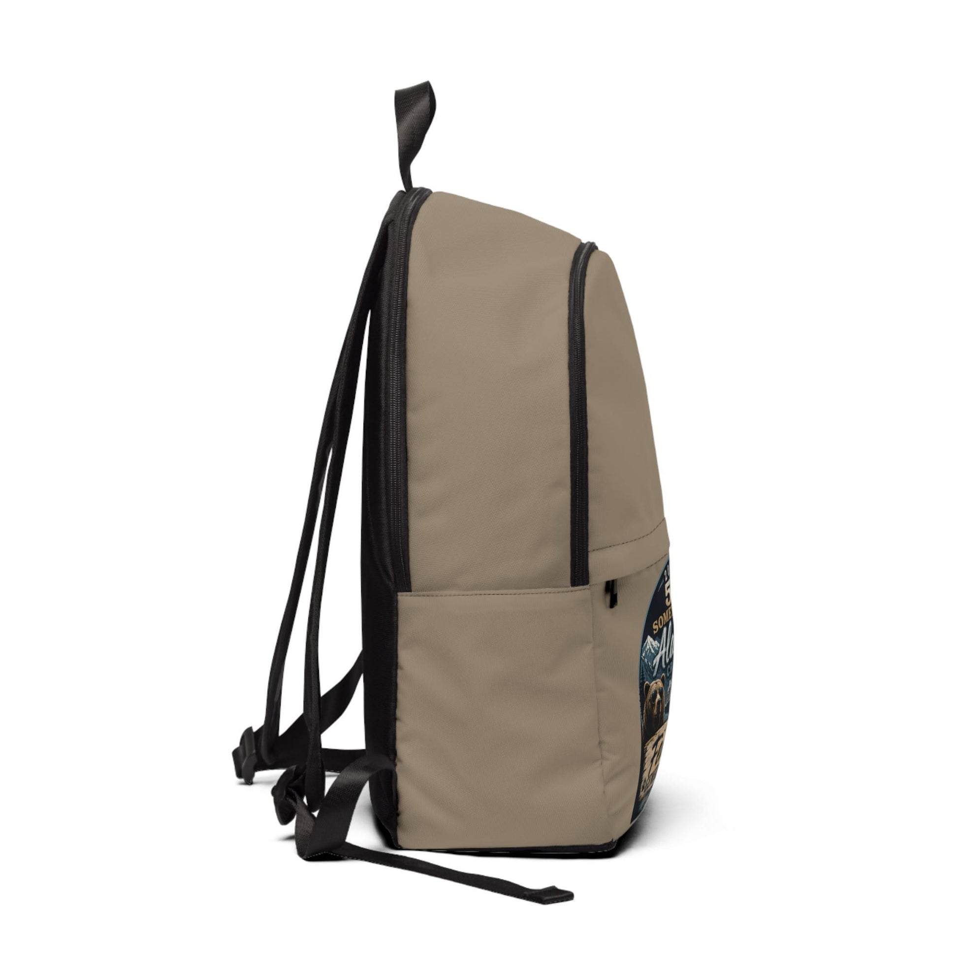 Printify Florida Villages of  Alaska Cruise Waterproof Souvenir Backpack — 50 Somethings Feral Generation