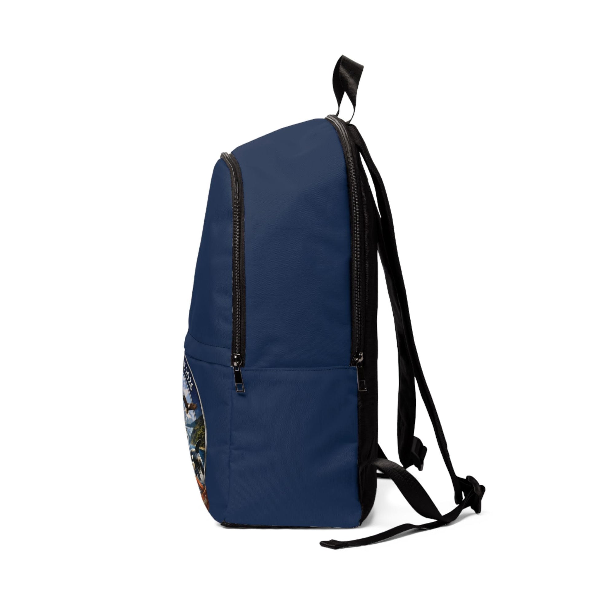 Printify Florida Villages of  Alaska Cruise Waterproof Souvenir Backpack — 50 Somethings Unsupervised