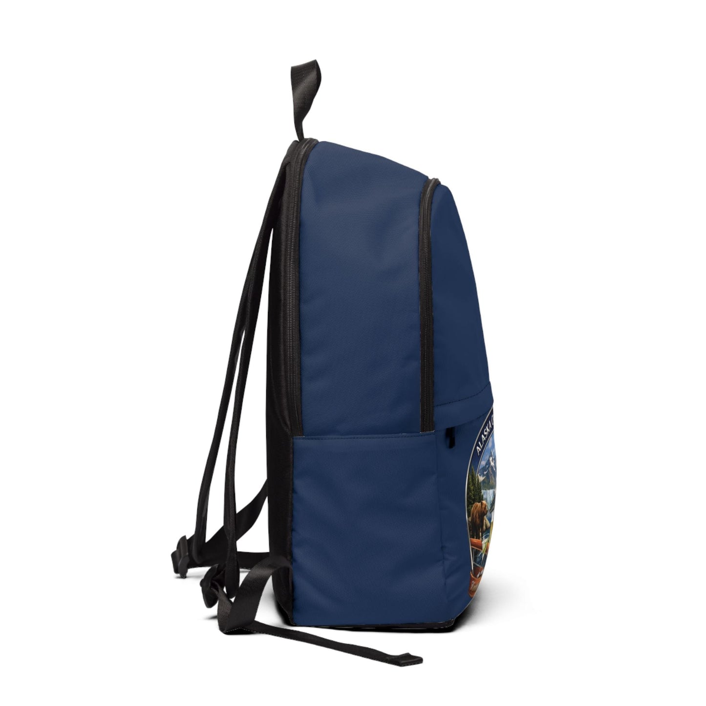 Printify Florida Villages of  Alaska Cruise Waterproof Souvenir Backpack — 50 Somethings Unsupervised