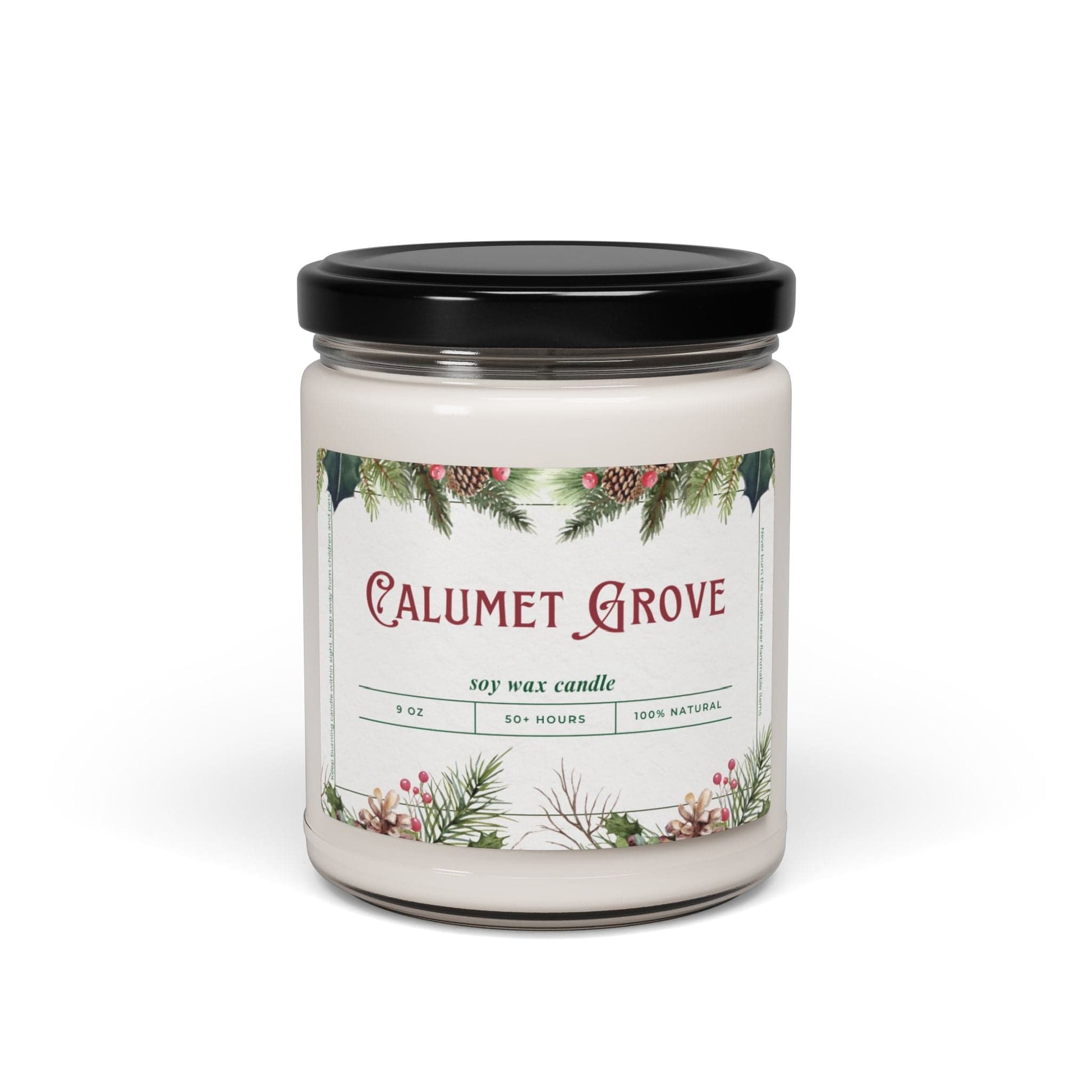 Take the 2nd Exit Florida Villages of  Calumet Grove Christmas Candle 9oz. Soy wax