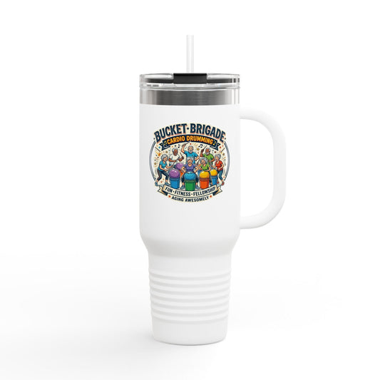 Printify Florida Villages of  Cardio Drumming "Bucket Brigade" Tumbler