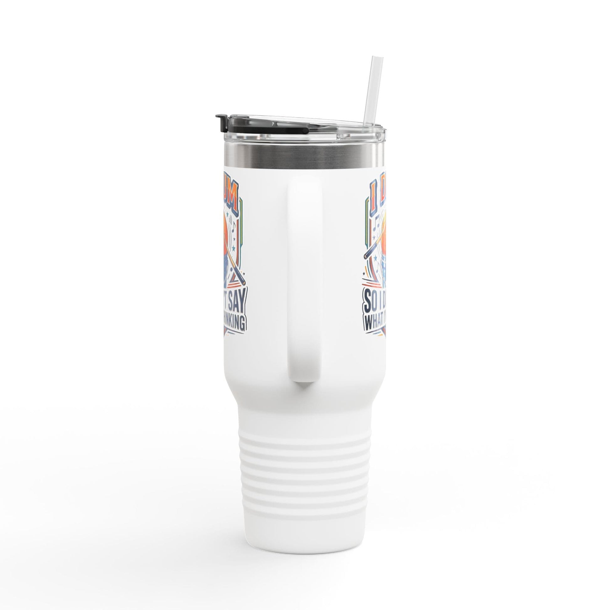 Printify Florida Villages of  Cardio Drumming "I Drum so I Don't Say what I'm Thinking" Tumbler