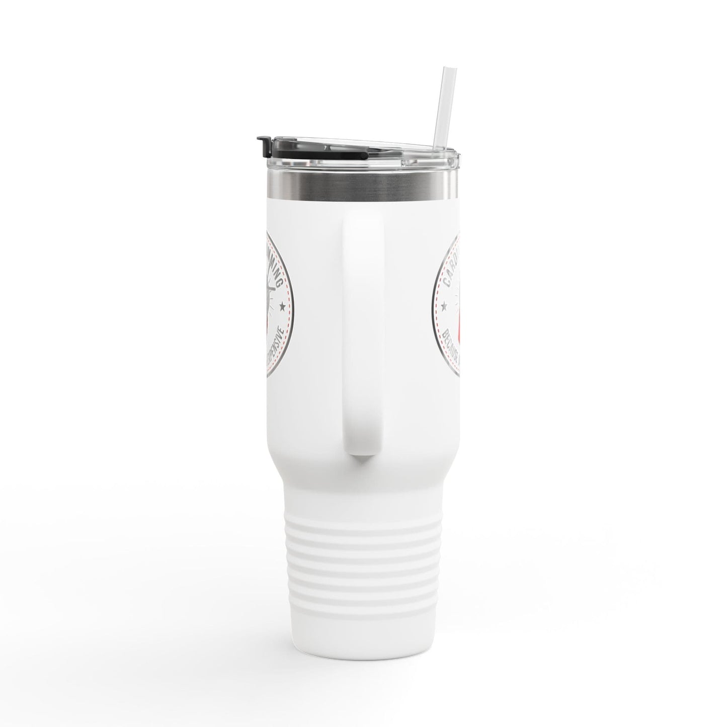 Printify Florida Villages of  Cardio Drumming "Jail is Expensive" Quote Tumbler