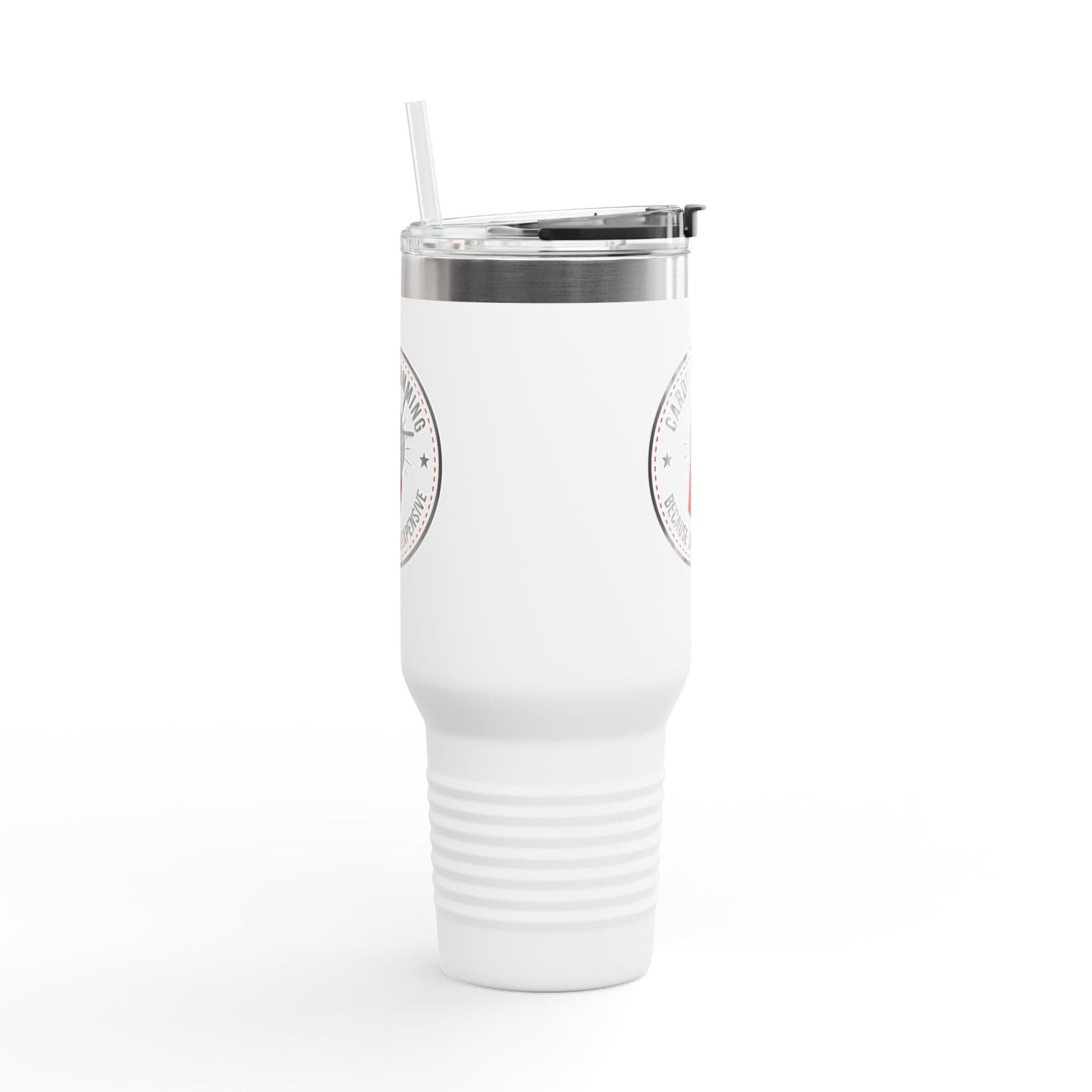 Printify Florida Villages of  Cardio Drumming "Jail is Expensive" Quote Tumbler