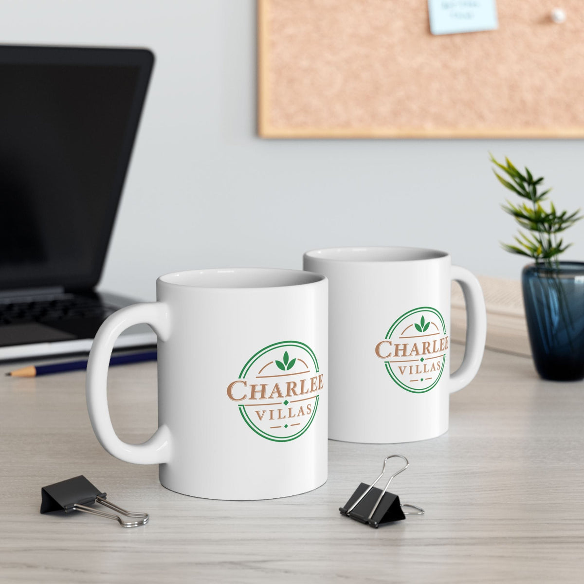 Printify Florida Villages of  Charlee Villas Ceramic Coffee Mug (11oz)