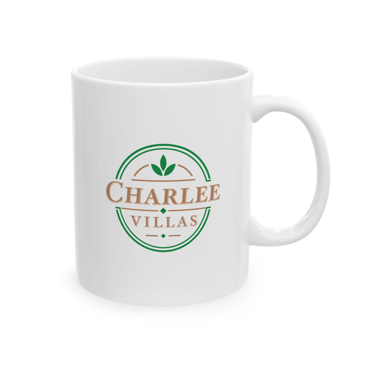 Printify Florida Villages of  Charlee Villas Ceramic Coffee Mug (11oz)