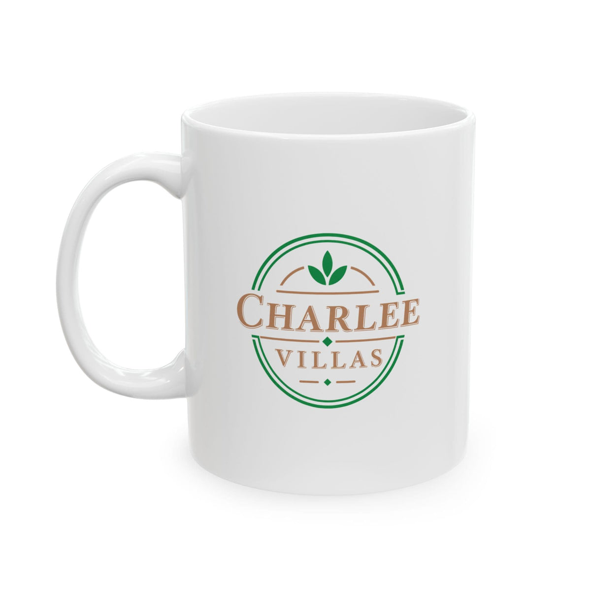 Printify Florida Villages of  Charlee Villas Ceramic Coffee Mug (11oz)