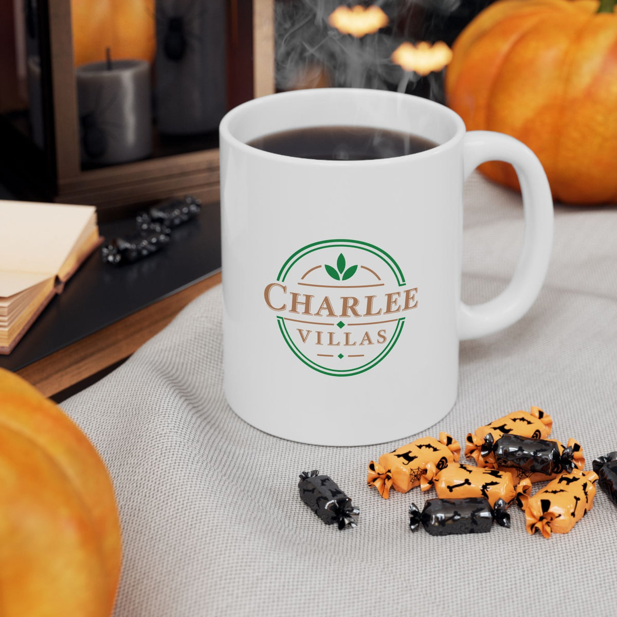 Printify Florida Villages of  Charlee Villas Ceramic Coffee Mug (11oz)