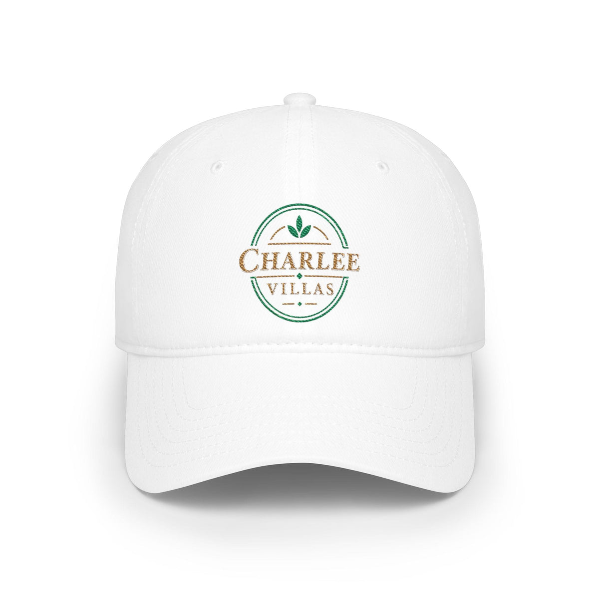 Printify Florida Villages of  Charlee Villas Embroidered Logo Hat - Low Profile Baseball Cap