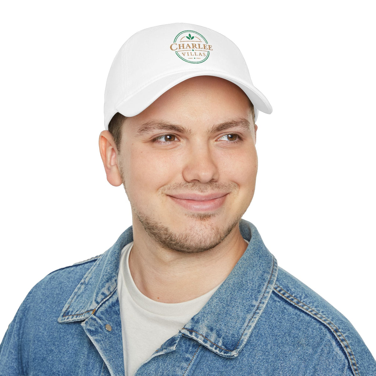 Printify Florida Villages of  Charlee Villas Embroidered Logo Hat - Low Profile Baseball Cap