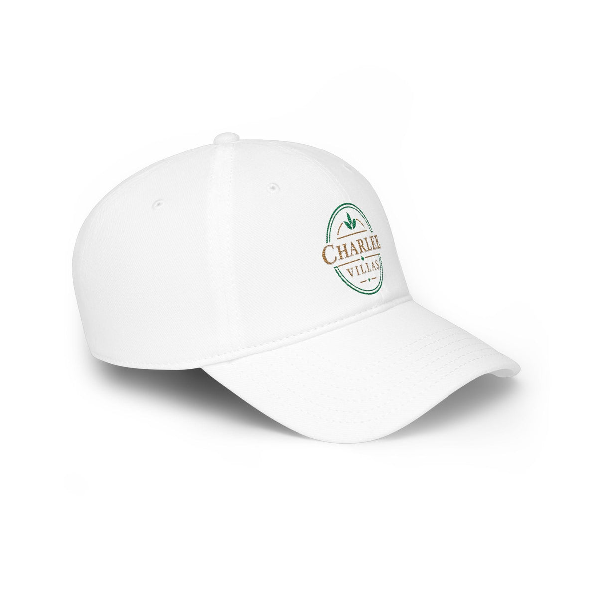 Printify Florida Villages of  Charlee Villas Embroidered Logo Hat - Low Profile Baseball Cap