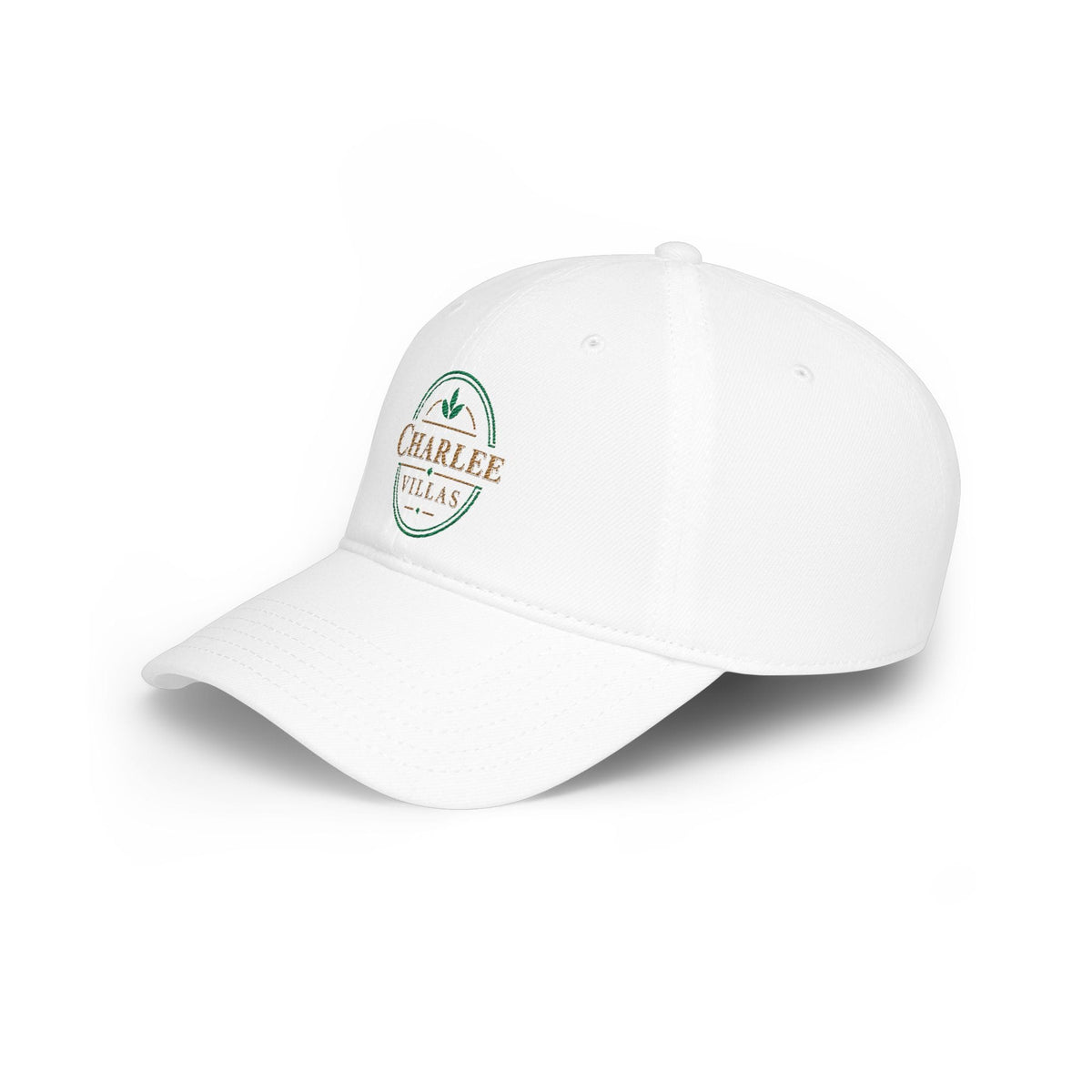 Printify Florida Villages of  Charlee Villas Embroidered Logo Hat - Low Profile Baseball Cap