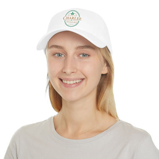 Printify Florida Villages of  Charlee Villas Embroidered Logo Hat - Low Profile Baseball Cap