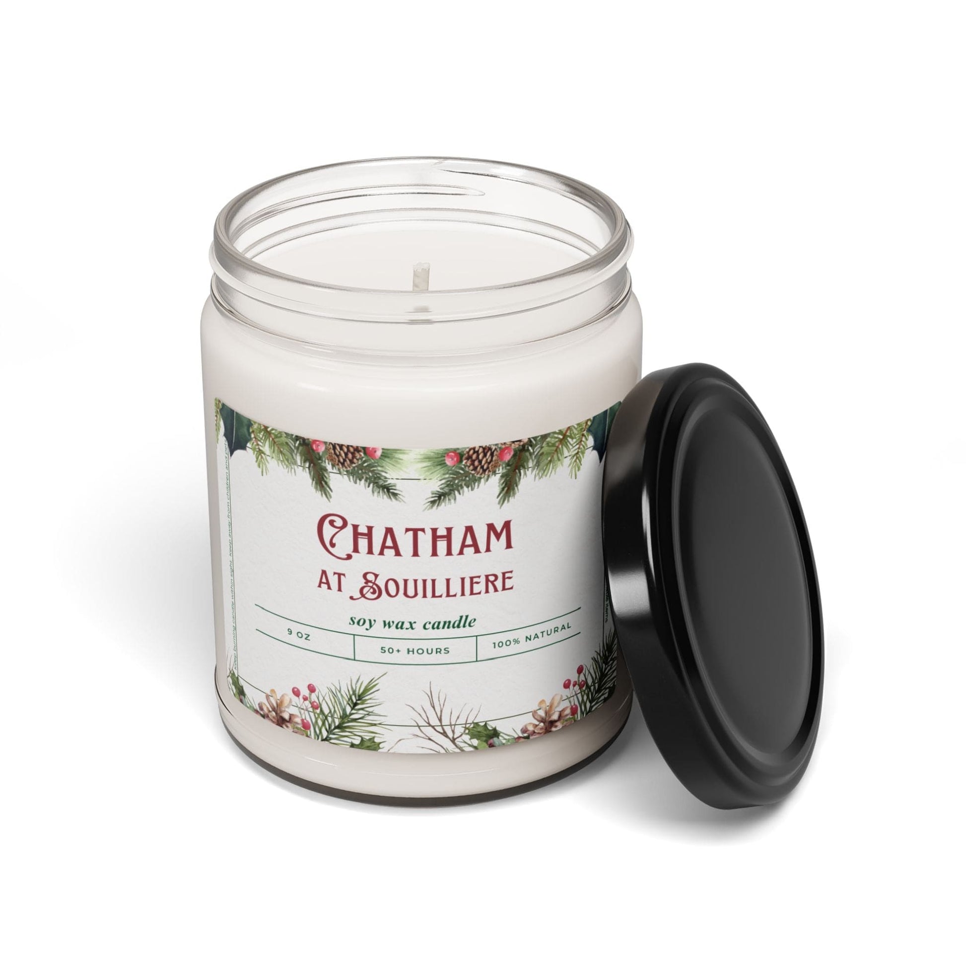Take the 2nd Exit Florida Villages of  Chatham at Souilliere Christmas Candle 9oz. Soy wax