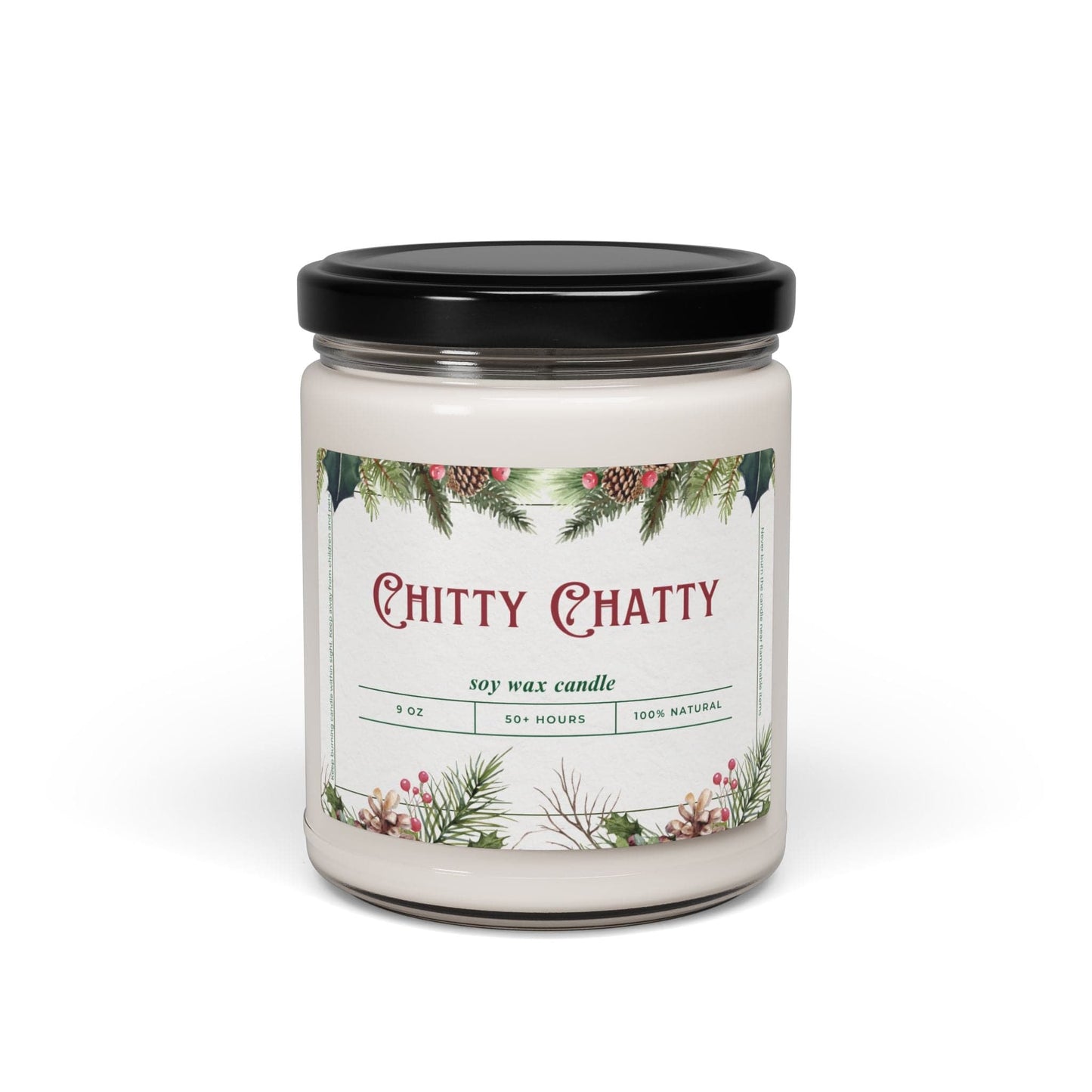 Take the 2nd Exit Florida Villages of  Chitty Chatty Christmas Candle 9oz. Soy wax