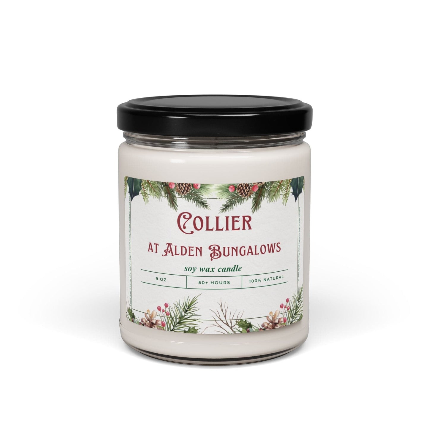 Take the 2nd Exit Florida Villages of  Collier at Alden Bungalows Christmas Candle 9oz. Soy wax
