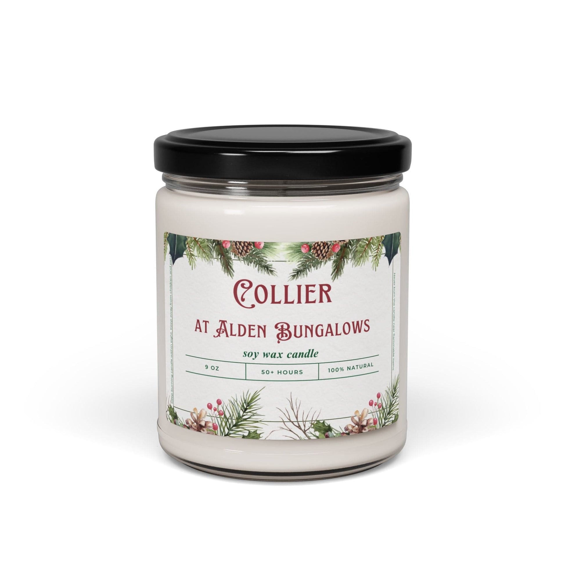 Take the 2nd Exit Florida Villages of  Collier at Alden Bungalows Christmas Candle 9oz. Soy wax