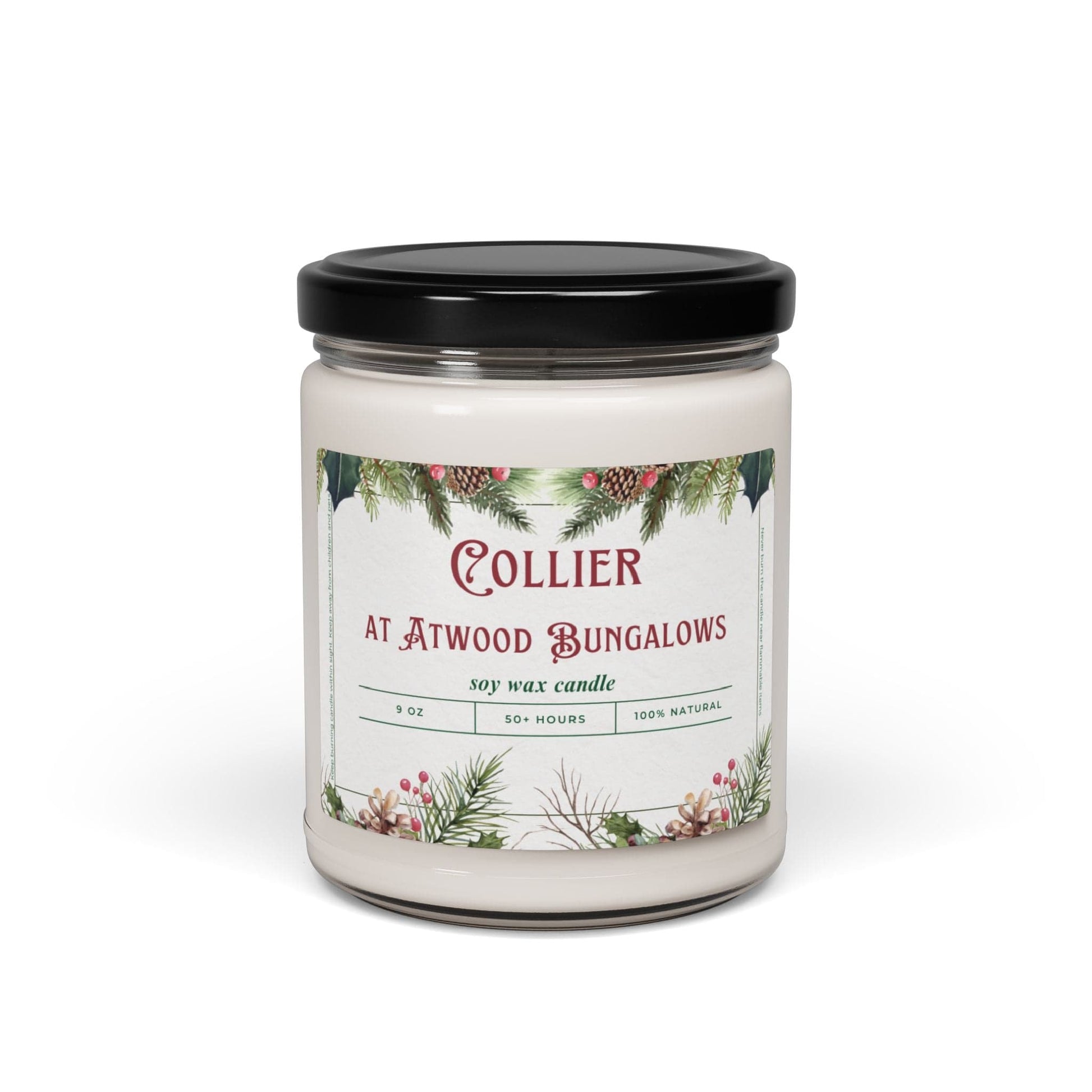 Take the 2nd Exit Florida Villages of  Collier at Atwood Bungalows Christmas Candle 9oz. Soy wax