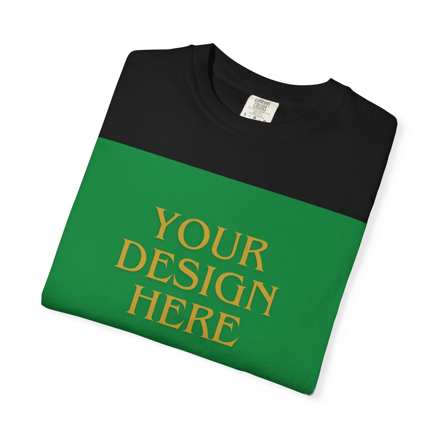 Printify Florida Villages of  Custom Graphic T-Shirt (BLACK) — Personalized Design Print Tee