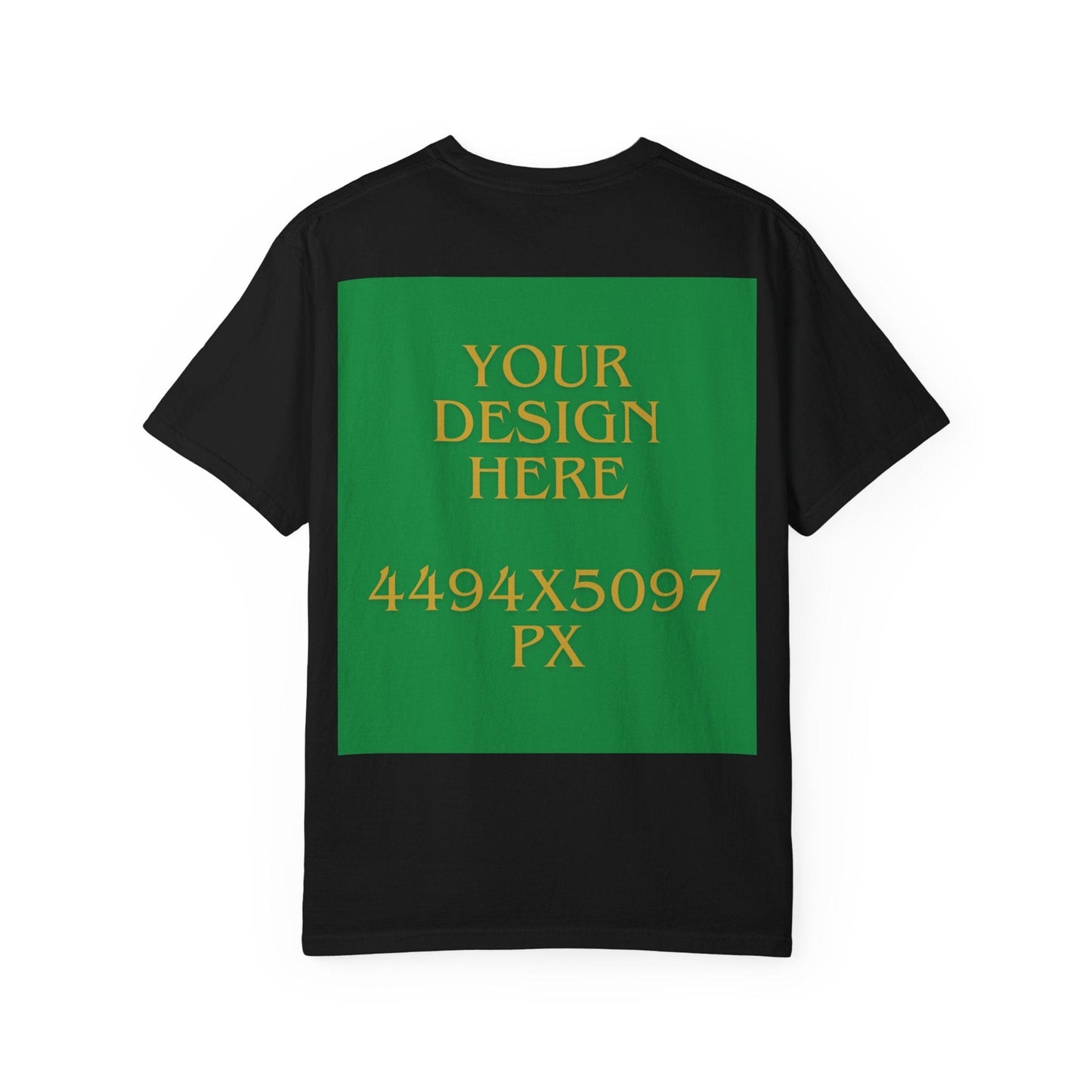 Printify Florida Villages of  Custom Graphic T-Shirt (BLACK) — Personalized Design Print Tee