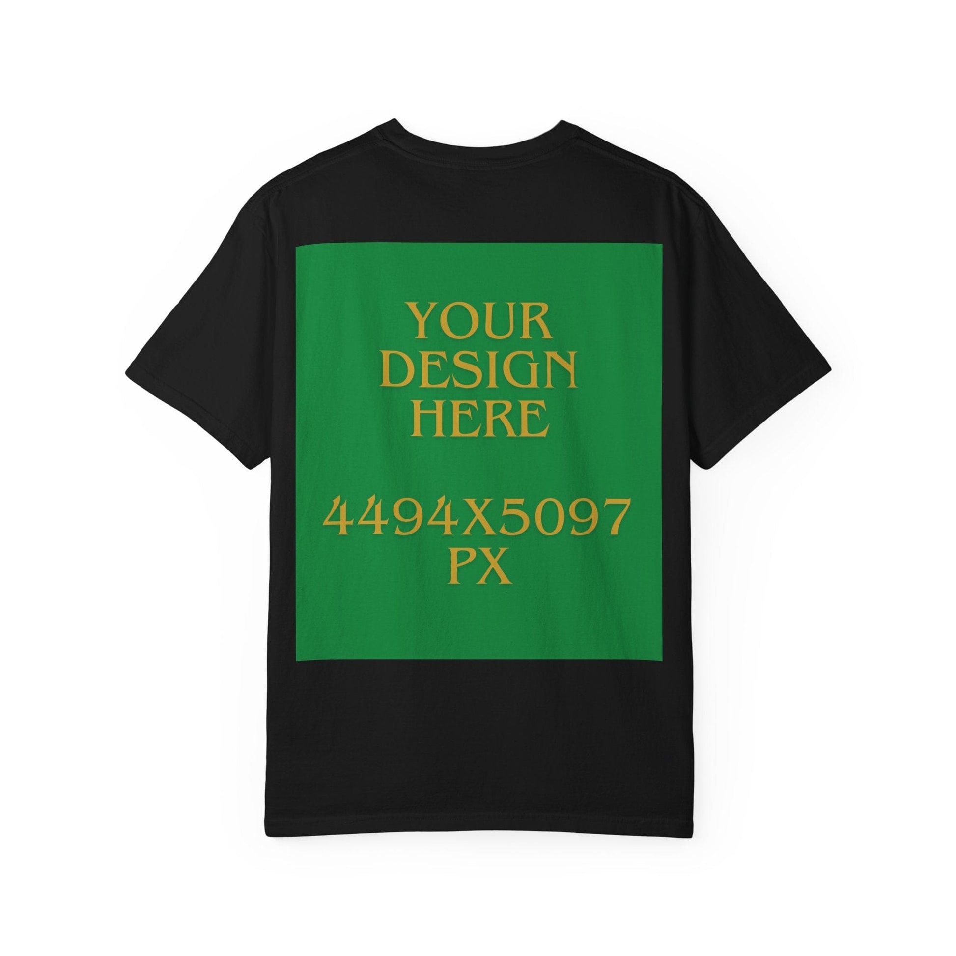 Printify Florida Villages of  Custom Graphic T-Shirt (BLACK) — Personalized Design Print Tee
