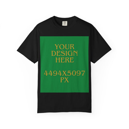 Printify Florida Villages of  Custom Graphic T-Shirt (BLACK) — Personalized Design Print Tee