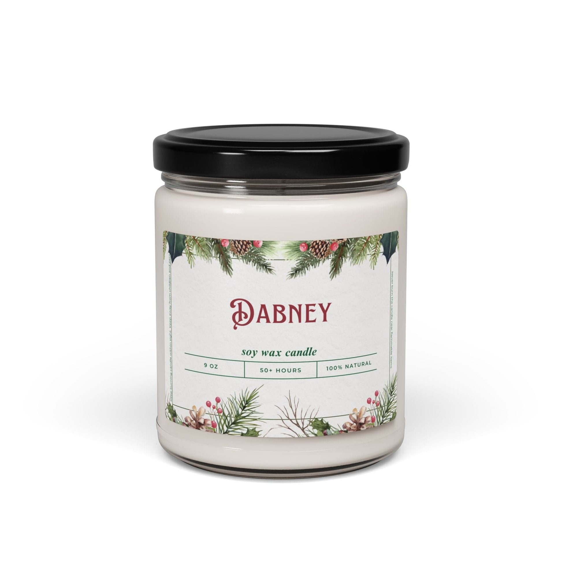 Printify Florida Villages of  Dabney Christmas Candle 9oz. Soy wax