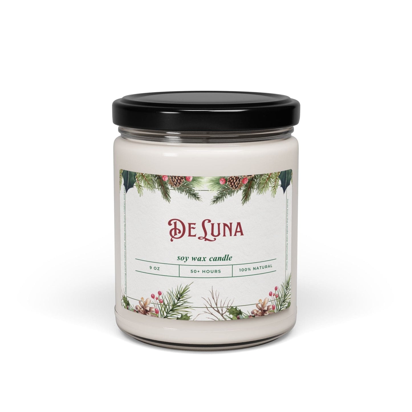Take the 2nd Exit Florida Villages of  DeLuna Christmas Candle 9oz. Soy wax