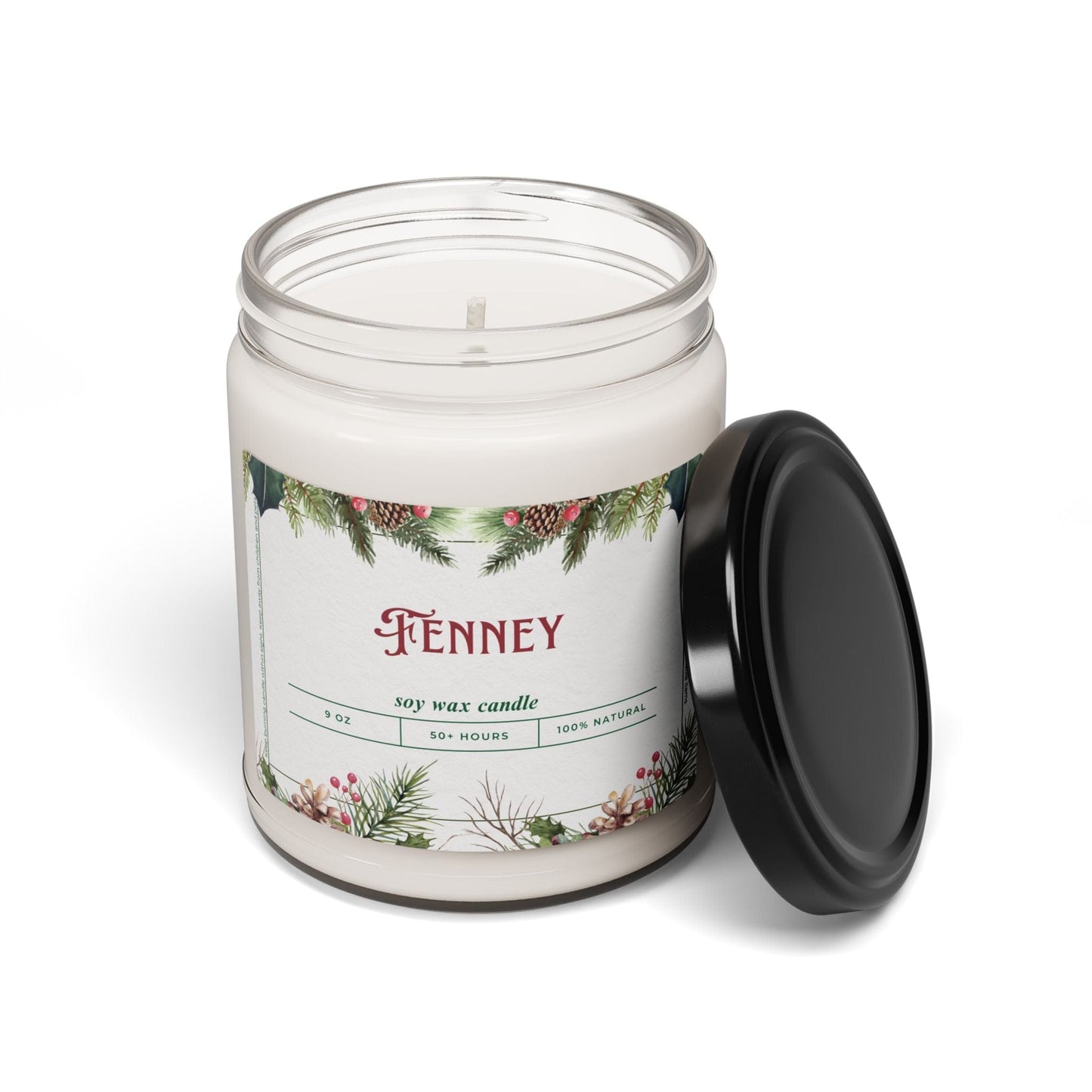 Take the 2nd Exit Florida Villages of  Fenney Christmas Candle 9oz. Soy wax