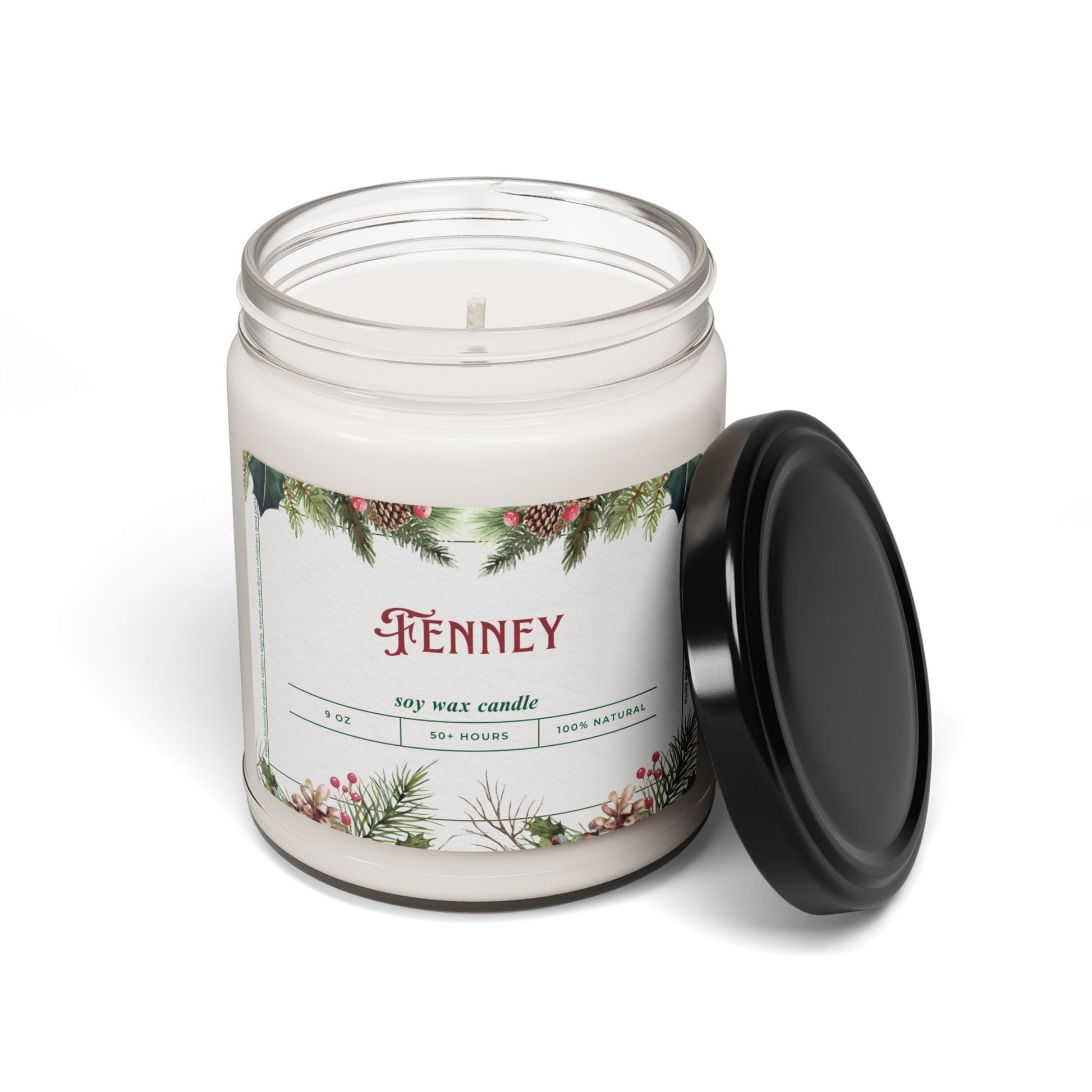 Take the 2nd Exit Florida Villages of  Fenney Christmas Candle 9oz. Soy wax