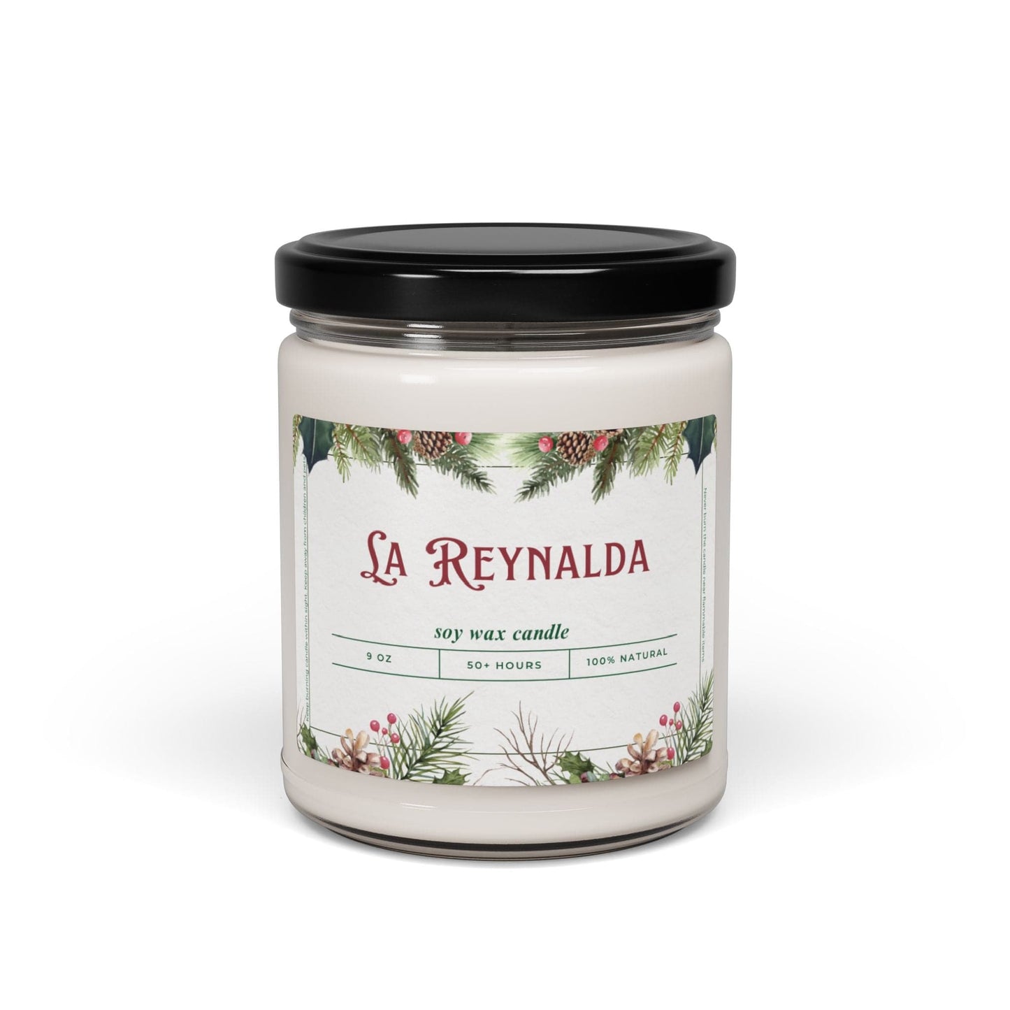 Take the 2nd Exit Florida Villages of  La Reynalda Christmas Candle 9oz. Soy wax