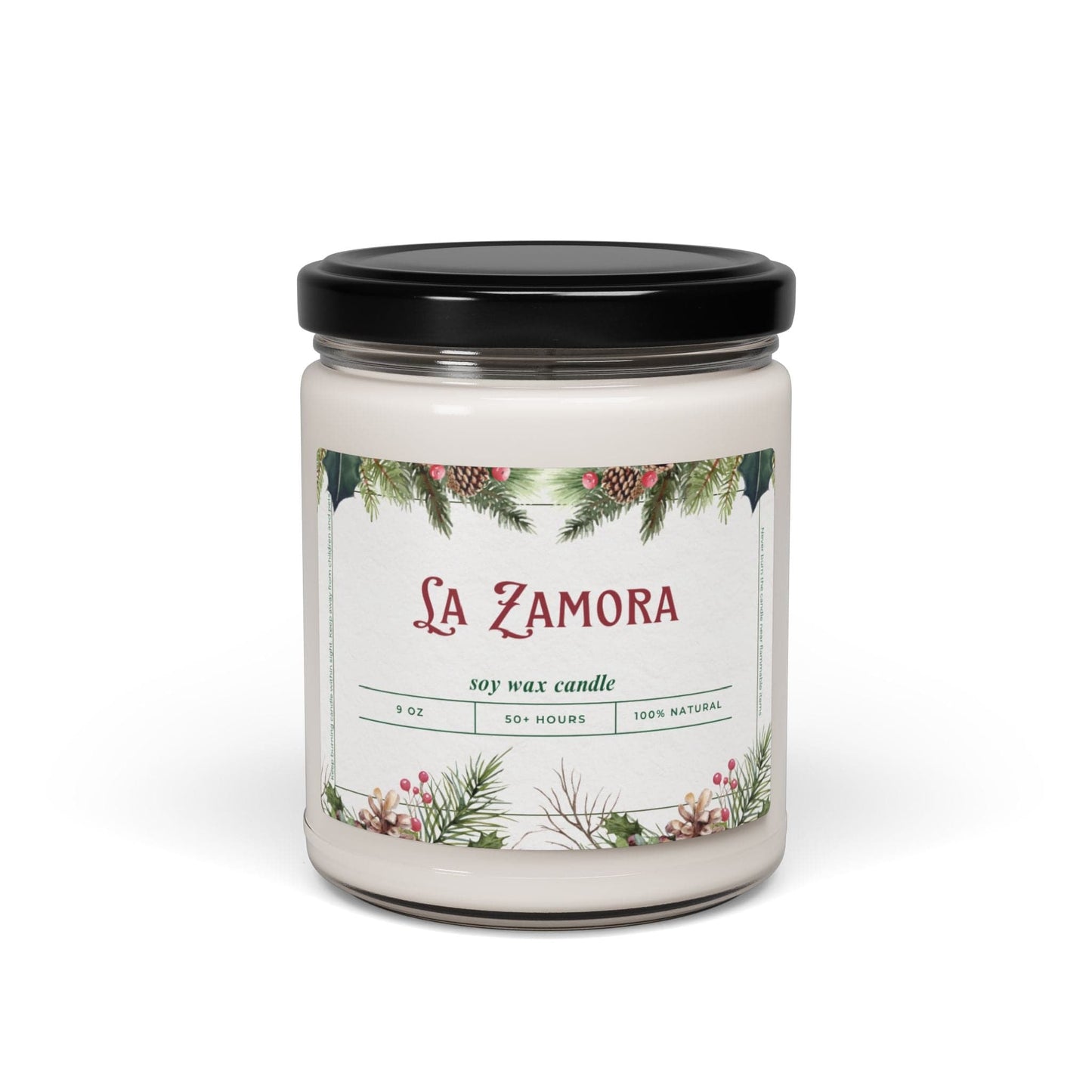 Take the 2nd Exit Florida Villages of  La Zamora Christmas Candle 9oz. Soy wax