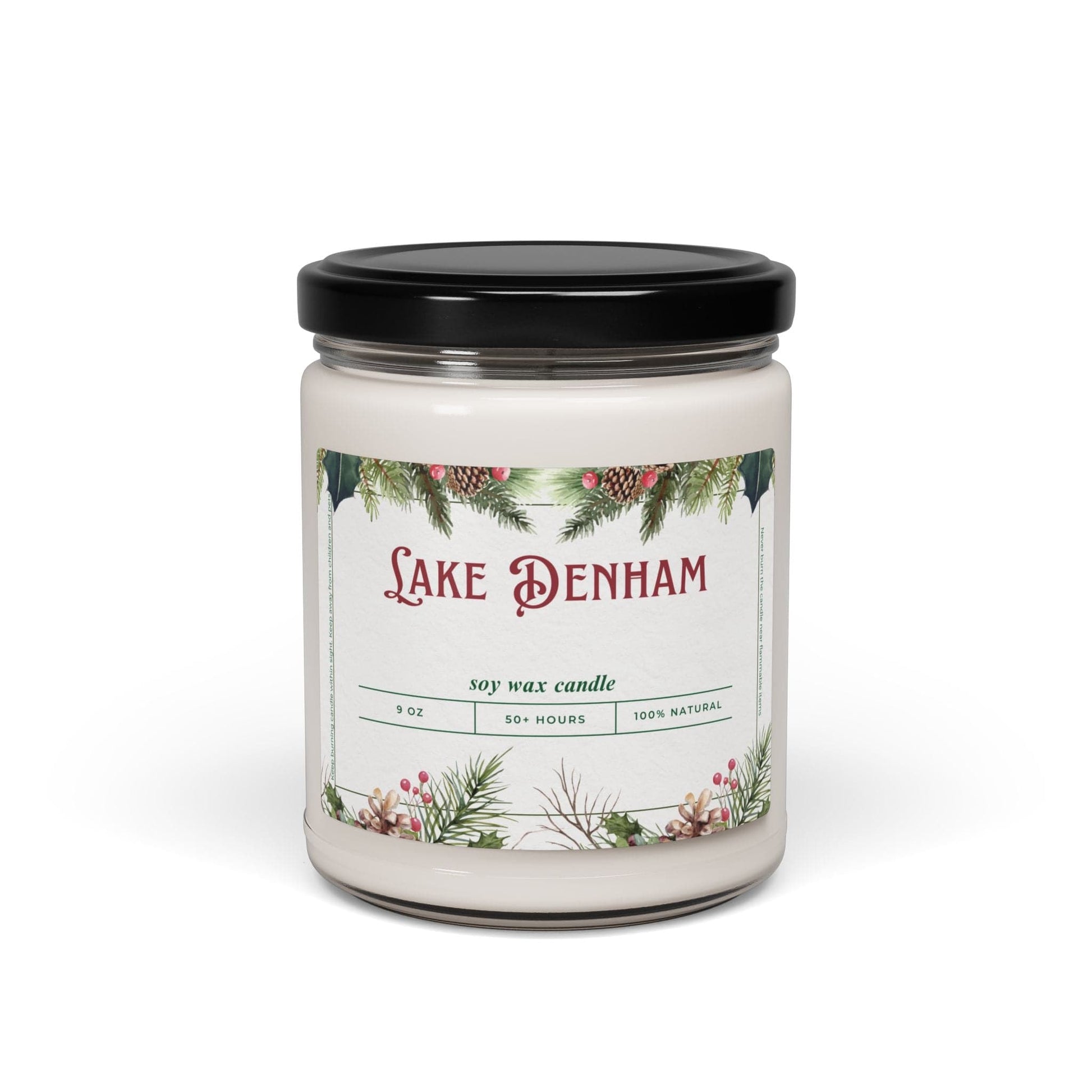 Take the 2nd Exit Florida Villages of  Lake Denham Christmas Candle 9oz. Soy wax