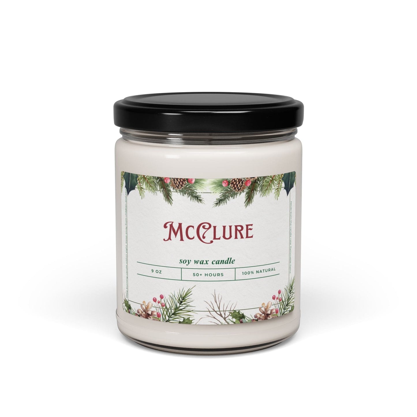 Take the 2nd Exit Florida Villages of  McClure Christmas Candle 9oz. Soy wax