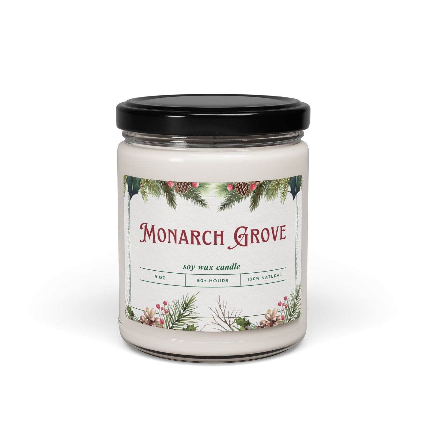 Take the 2nd Exit Florida Villages of  Monarch Grove Christmas Candle 9oz. Soy wax