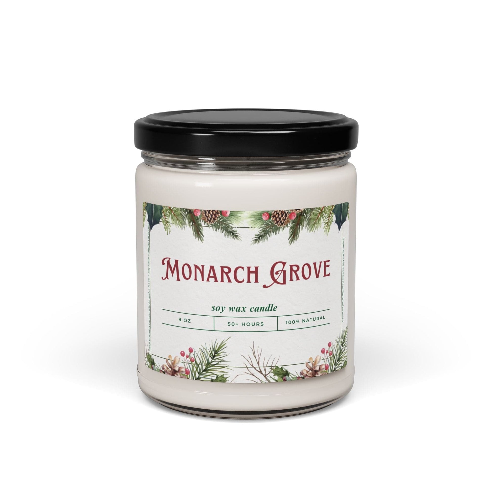 Take the 2nd Exit Florida Villages of  Monarch Grove Christmas Candle 9oz. Soy wax