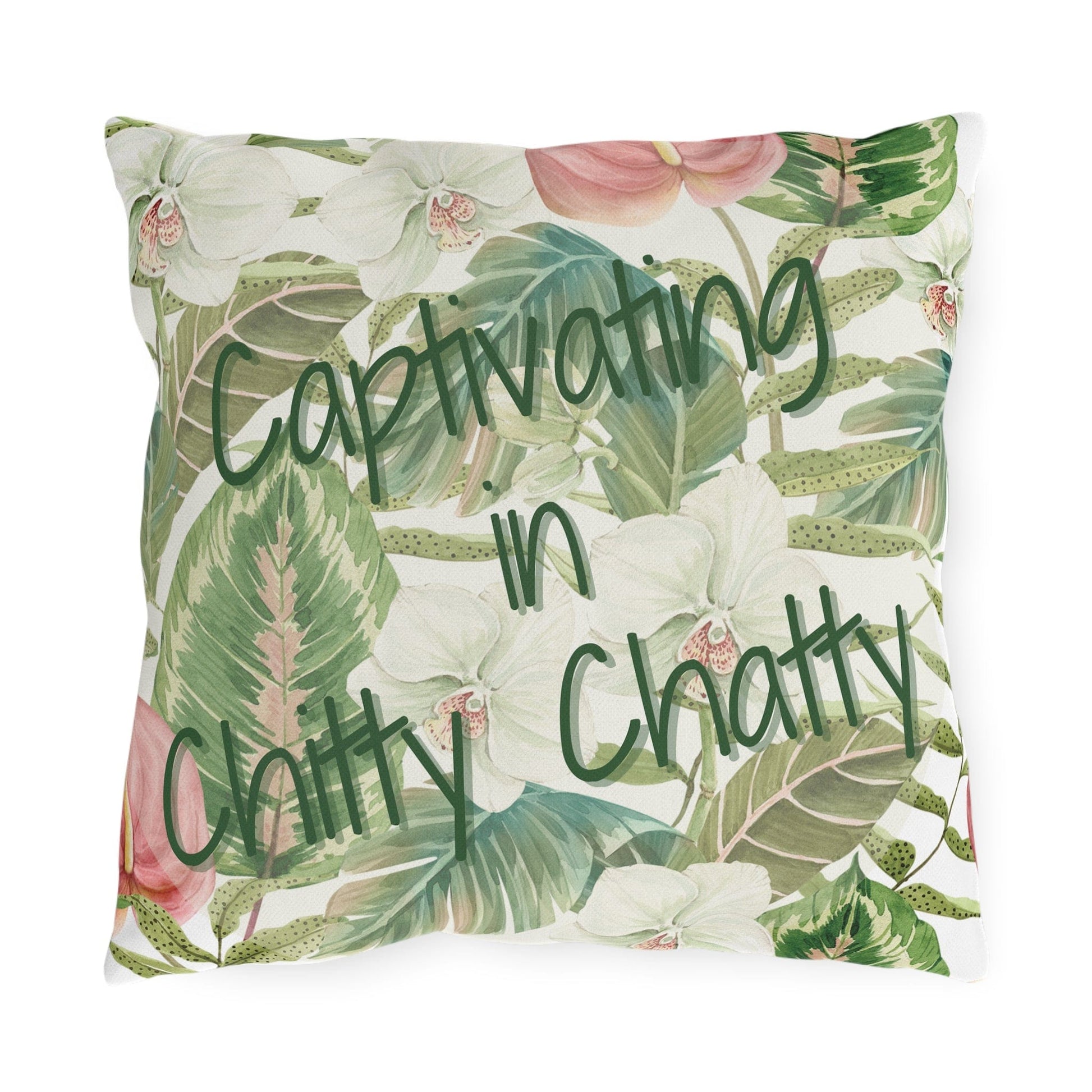 Take the 2nd Exit Florida Villages of  Outdoor Pillows (Green Lettering) - Chitty Chatty