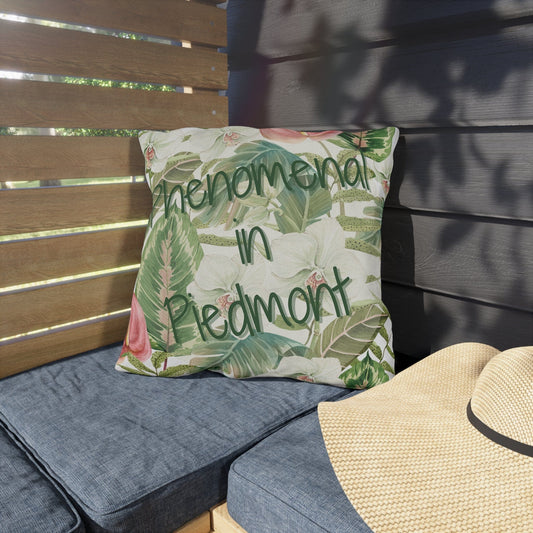 Take the 2nd Exit Florida Villages of  Outdoor Pillows (Green Lettering) - Piedmont