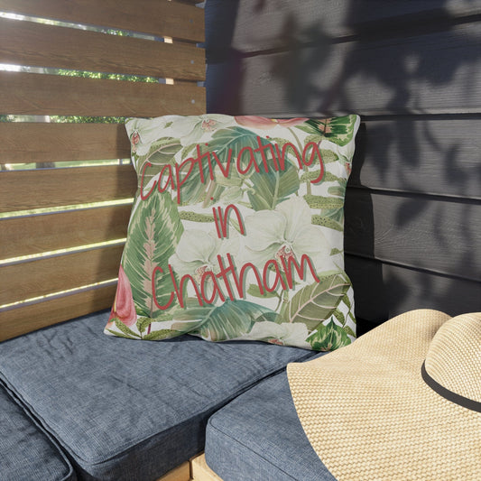 Take the 2nd Exit Florida Villages of  Outdoor Pillows (Pink Lettering) - Chatham