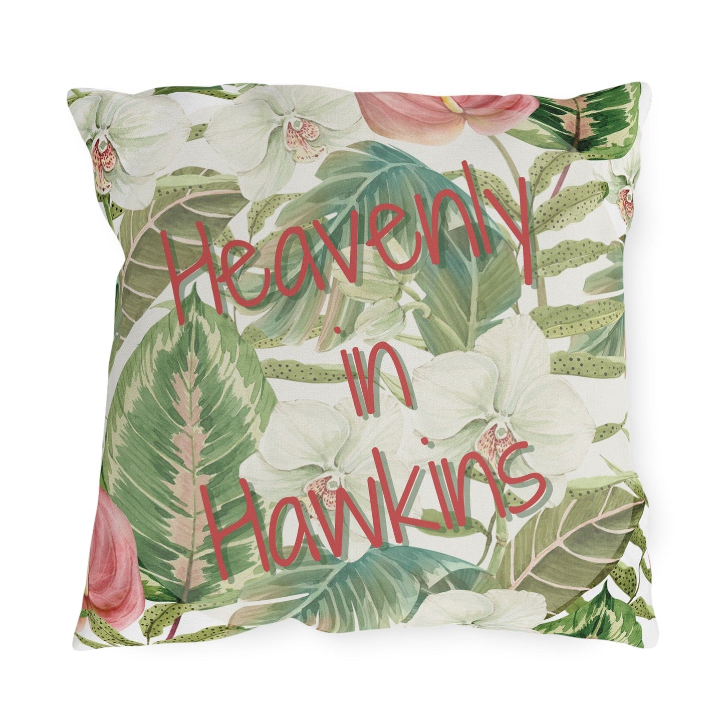 Take the 2nd Exit Florida Villages of  Outdoor Pillows (Pink Lettering) - Hawkins