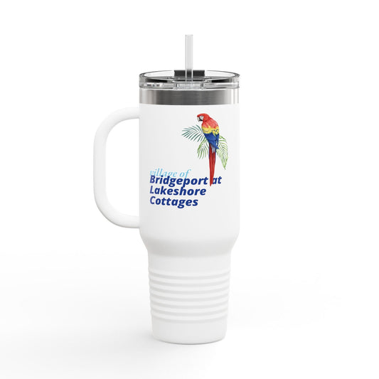 Take the 2nd Exit Florida Villages of  Parrot Design Insulated Travel Mug 40oz - Bridgeport at Lakeshore Cottages