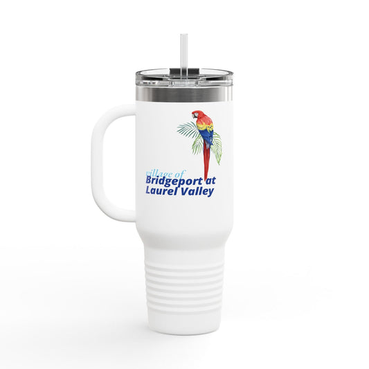 Take the 2nd Exit Florida Villages of  Parrot Design Insulated Travel Mug 40oz - Bridgeport at Laurel Valley