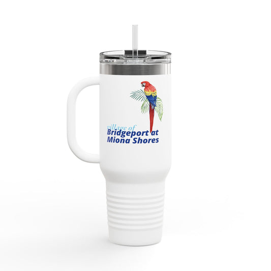 Take the 2nd Exit Florida Villages of  Parrot Design Insulated Travel Mug 40oz - Bridgeport at Miona Shores