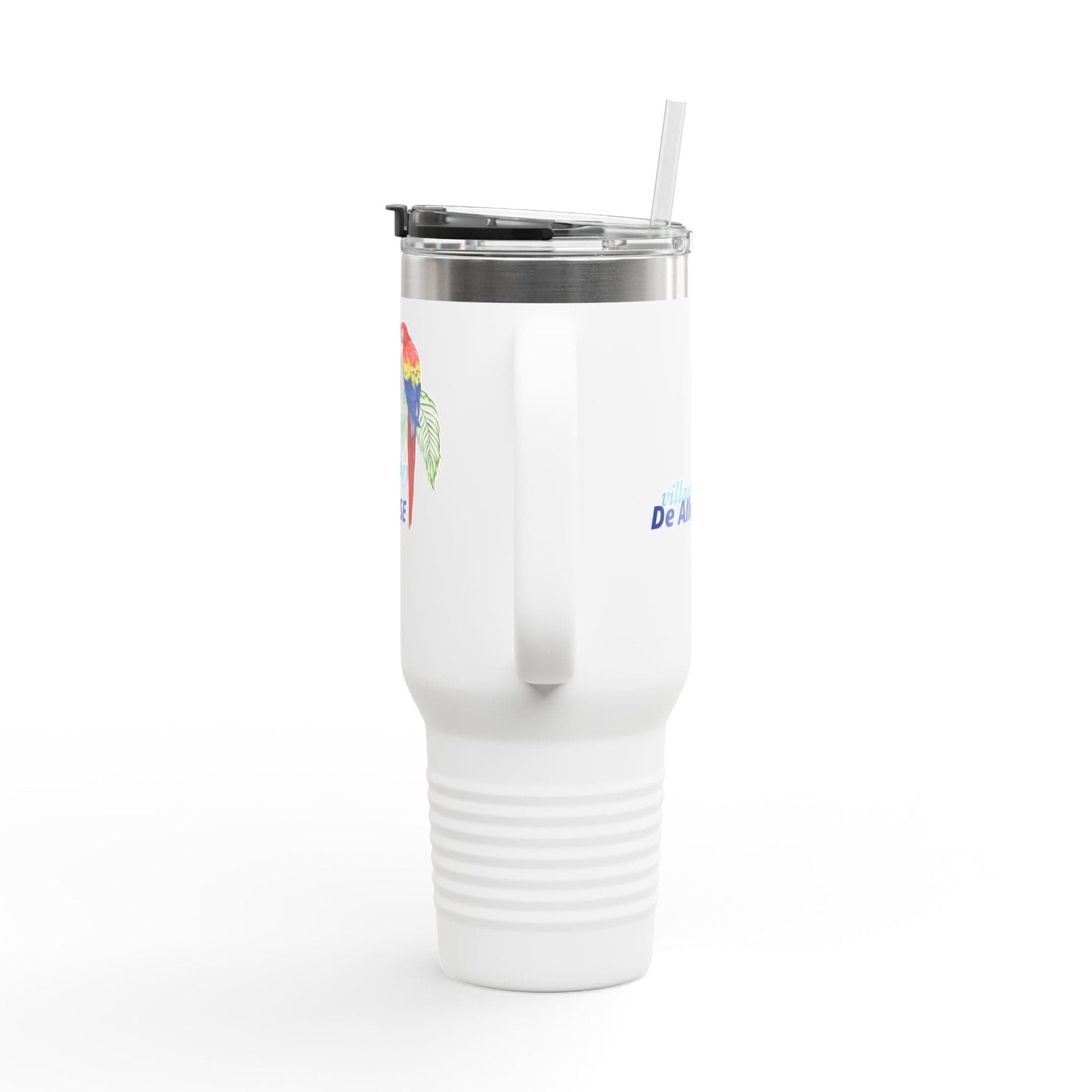 Take the 2nd Exit Florida Villages of  Parrot Design Insulated Travel Mug 40oz - De Allende